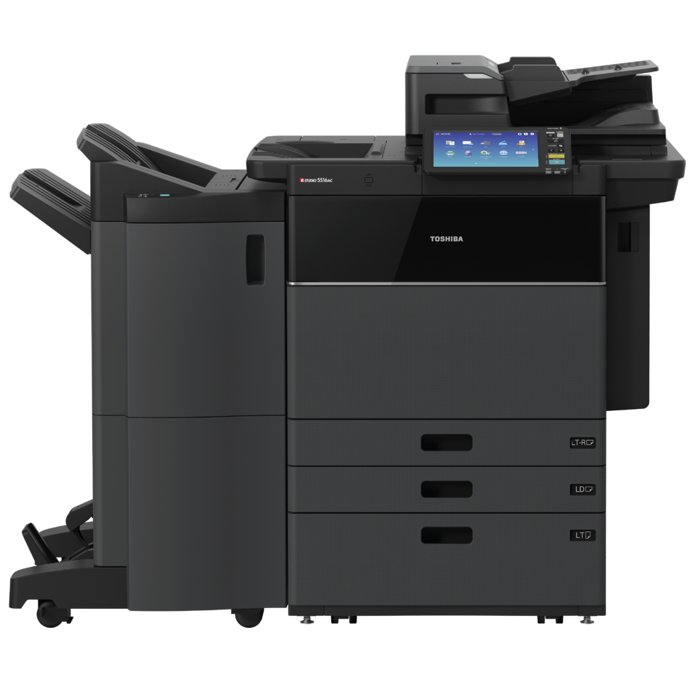 Toshiba E-Studio 5516AC Digital Color Multifunction Printer Copier Sca