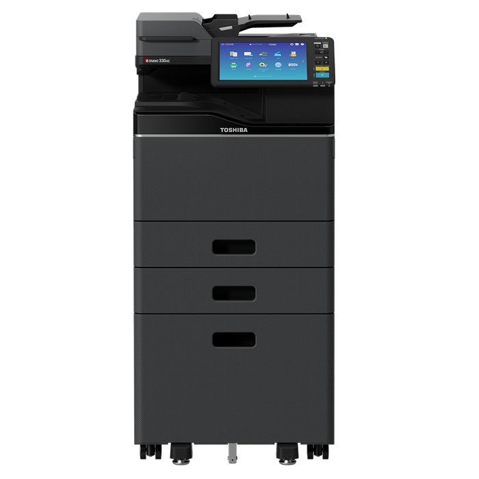 Toshiba E-Studio 330AC A4 Multifunction Color Printer Copier Scanner With Speed Up To 35 PPM On Sale by Absolute Toner
