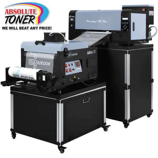 Enhance Your Custom Apparel Business with the Prestige 13" R2 PRO A3 DTF Printer Bundle