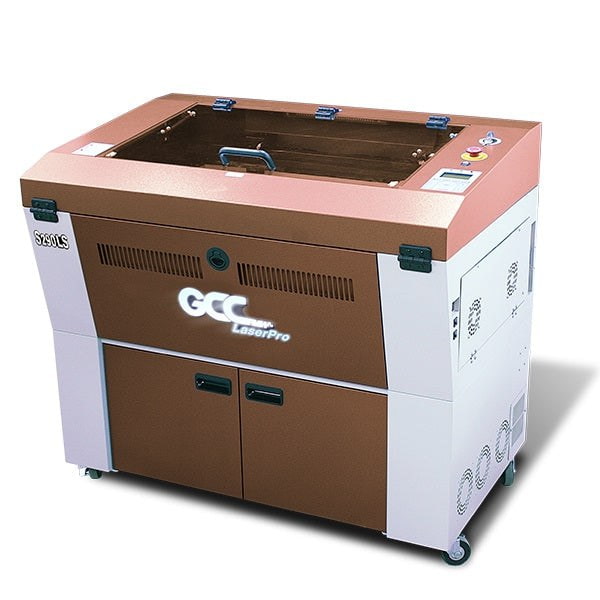 Absolute Toner GCC LaserPro S290LS-20SHS 20W Fiber Laser Engraver With Programmable Origin Modes Paper Cutters