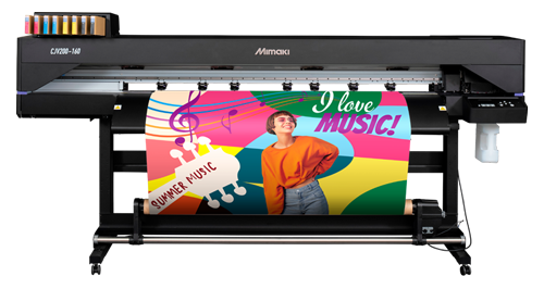 Absolute Toner $295/Month New Model Mimaki CJV200-160 64" Print and Cut Eco-Solvent Inkjet Printer Cutter Plotter