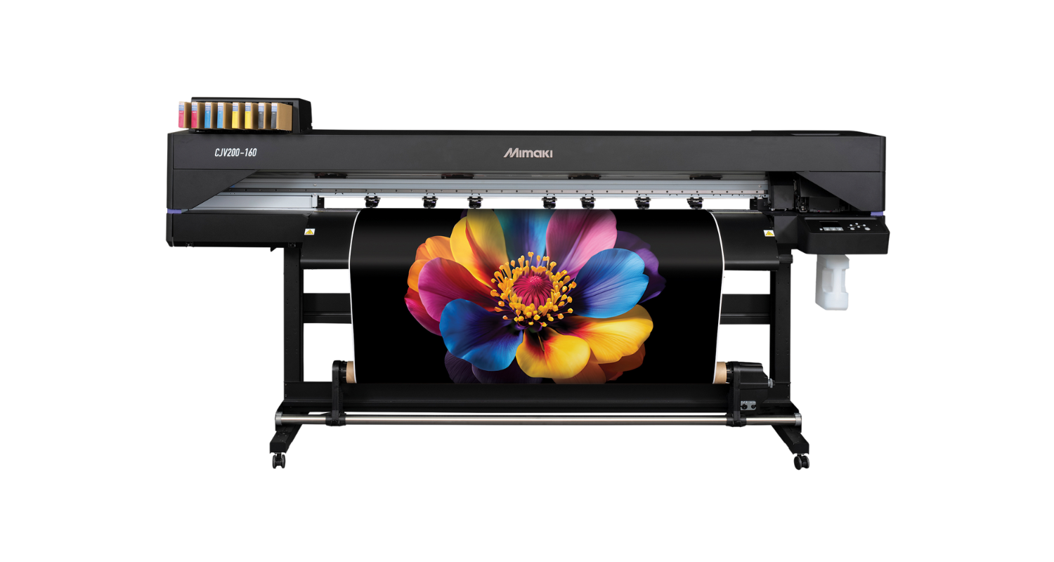 Absolute Toner $295/Month New Model Mimaki CJV200-160 64" Print and Cut Eco-Solvent Inkjet Printer Cutter Plotter