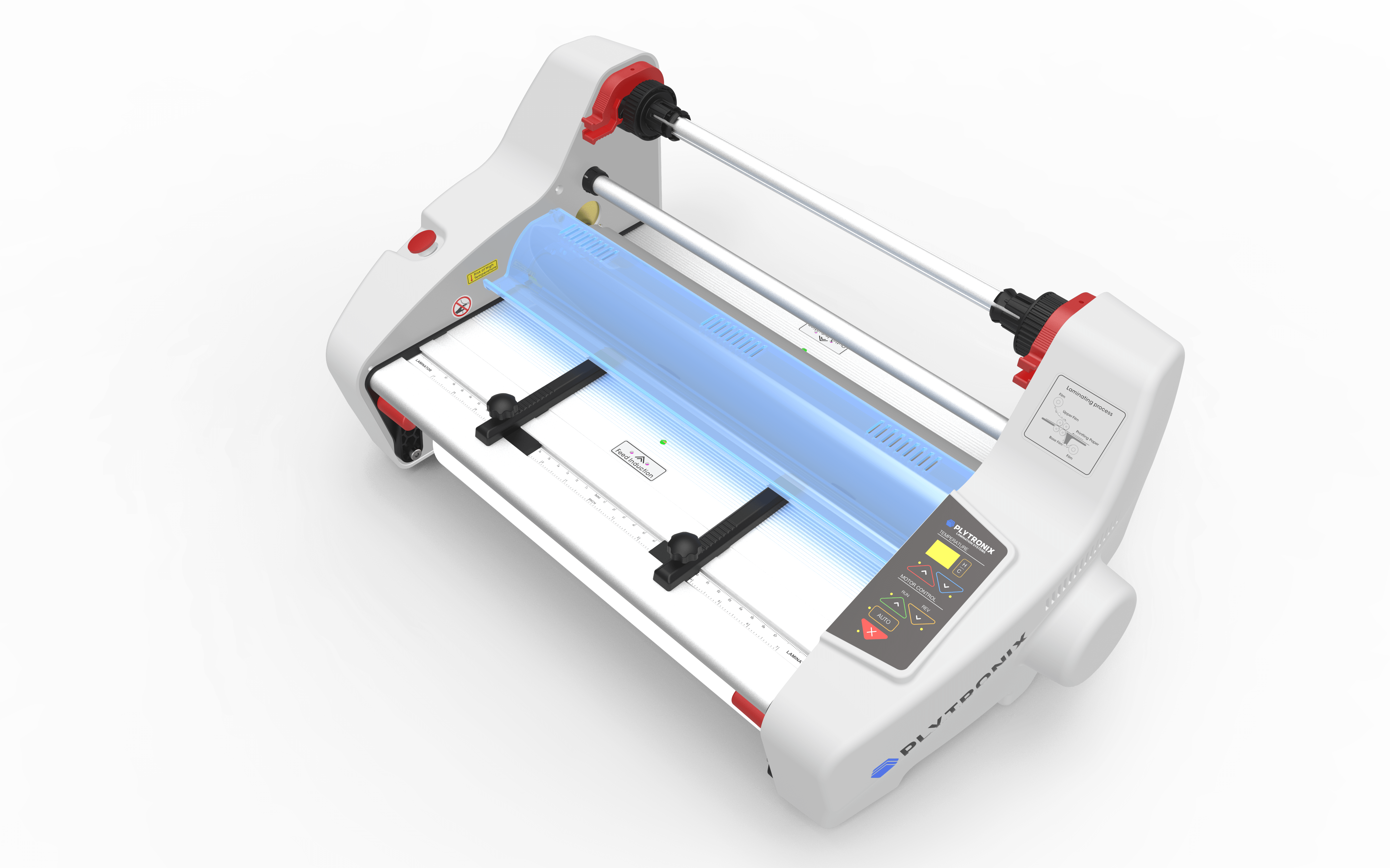 Absolute Toner Plytronix AT-350DL A3/A4 Desktop Auto-Feeding Heat Laminator Laminator