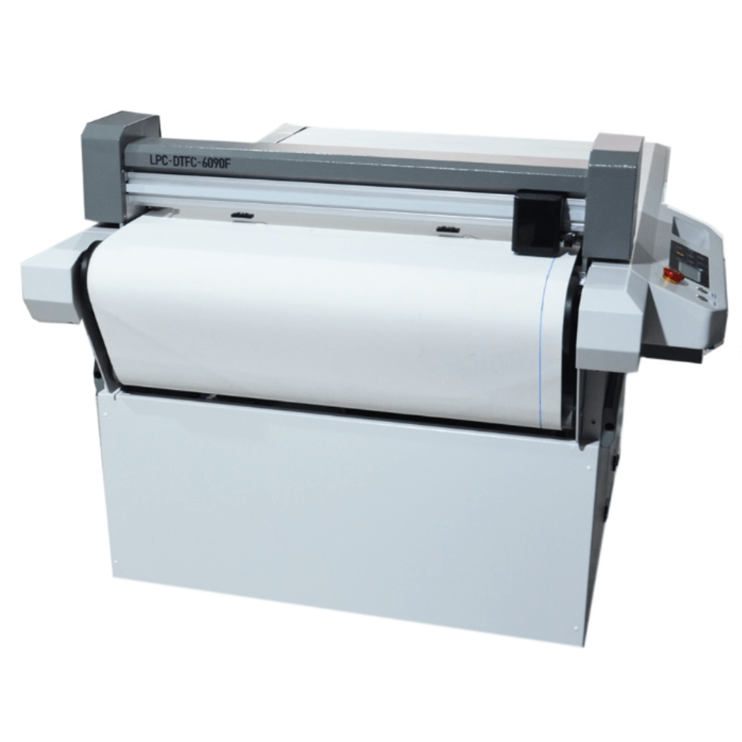 Absolute Toner CALCA 24" x 35" Auto Fed Flatbed Digital Cutter Roll Cutter for DTF Printing Film (6090G) DTF printer