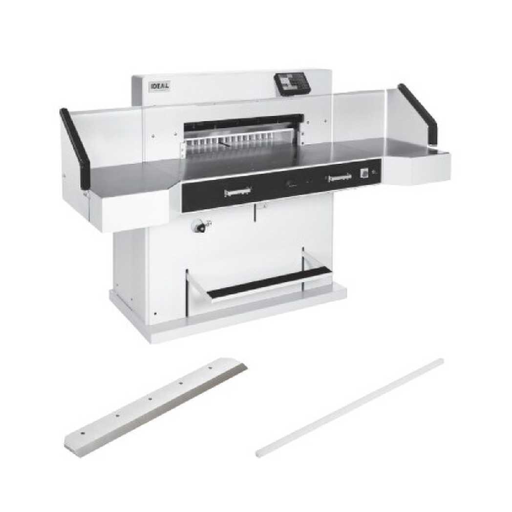 Absolute Toner $1020/Month Brand New MBM VRCut Ready Triumph 7260 28" Inch Programmable Hydraulic Paper Cutter Package With Side tables (CU0441), Knife (AC0657), Sticks (AC0671) - CU0494VP Paper Cutters