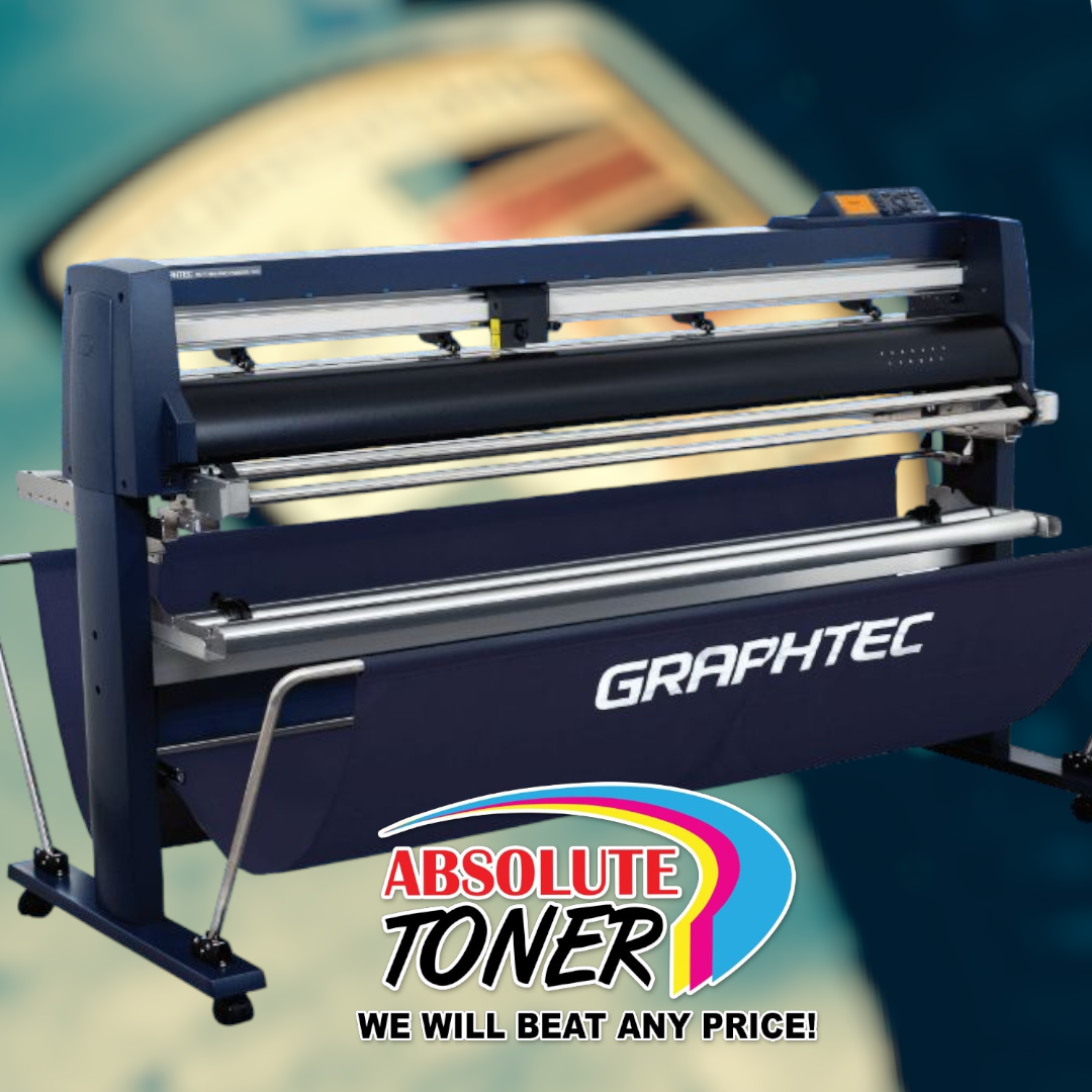 Absolute Toner $198/month NEW 64" Graphtec FC9000-160 For Automotive Professionals with 50 ft accurate tracking of Window Tint, PPF Film & Vinyl. Roll-fed Cutting Plotter Vinyl Cutters