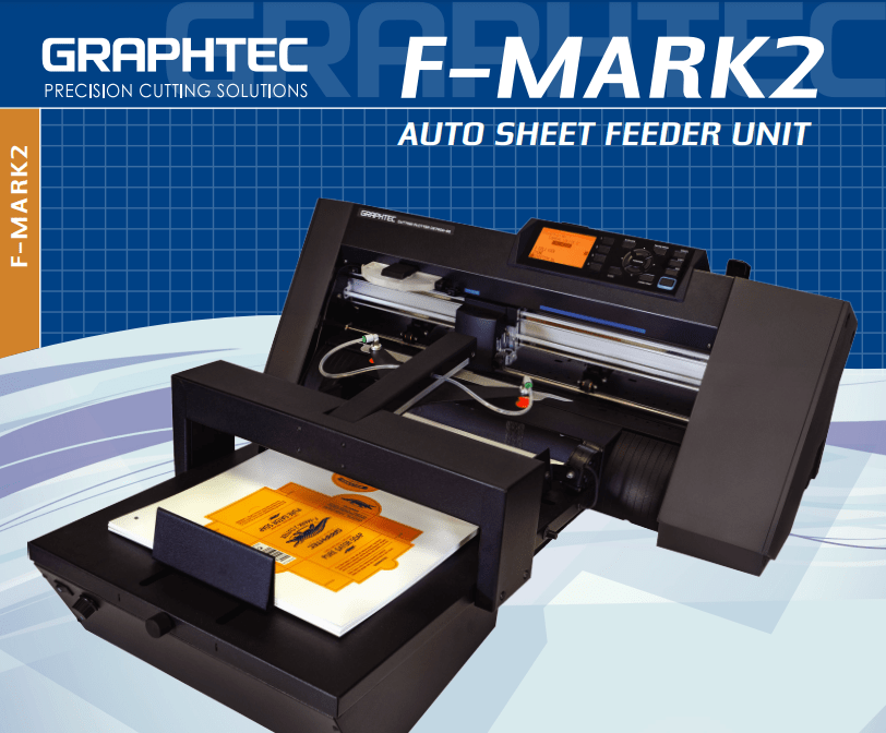 Absolute Toner NEW Graphtec F-MARK2 13"x19" Automatic Sheet Feeder and Cutting Plotter Auto Feed and Cut Paper Cutters