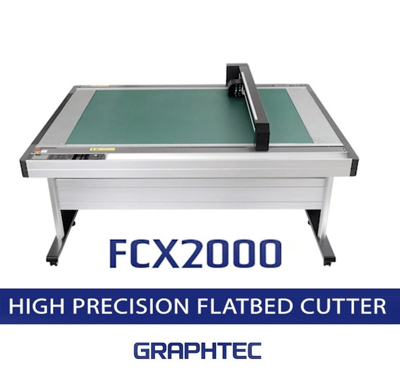 Absolute Toner NEW Graphtec FCX2000-60VC 24"x36" Flatbed Cutting Plotter with Vacuum Suction Media Hold Down Print and Cut Plotters