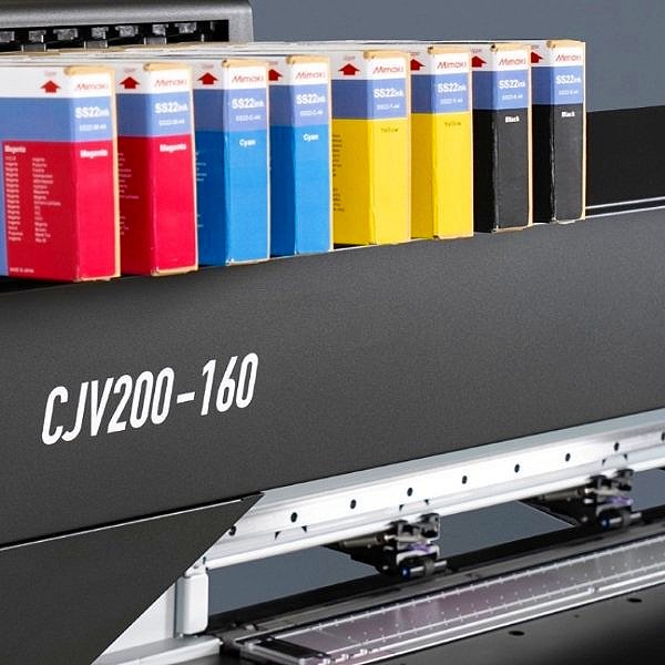 Absolute Toner $295/Month New Model Mimaki CJV200-160 64" Print and Cut Eco-Solvent Inkjet Printer Cutter Plotter