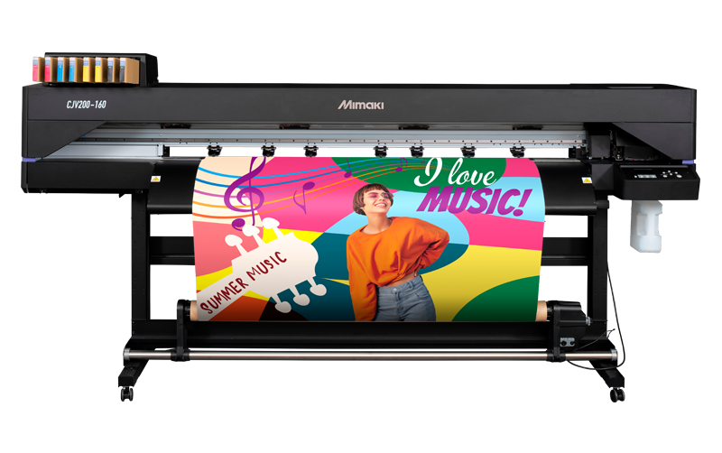 Absolute Toner $295/Month CJV200-160 IN-STOCK Mimaki 64" New Model Print and Cut Eco-Solvent Inkjet Printer Cutter Plotter