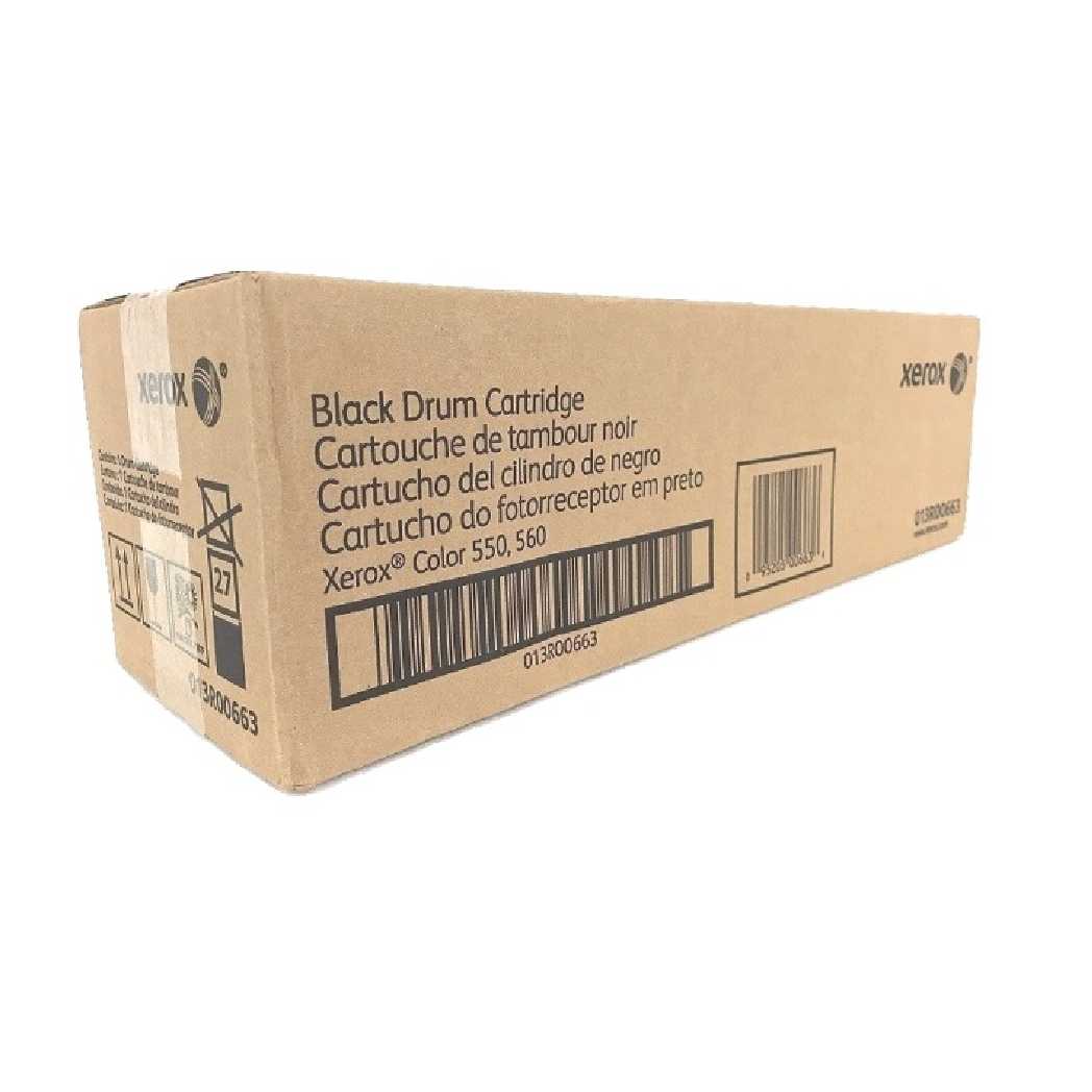 Absolute Toner Genuine OEM Xerox 013R00663 Black Drum Unit ( 190,000 Pages) For Xerox Color 560/570 Original Xerox Cartridges