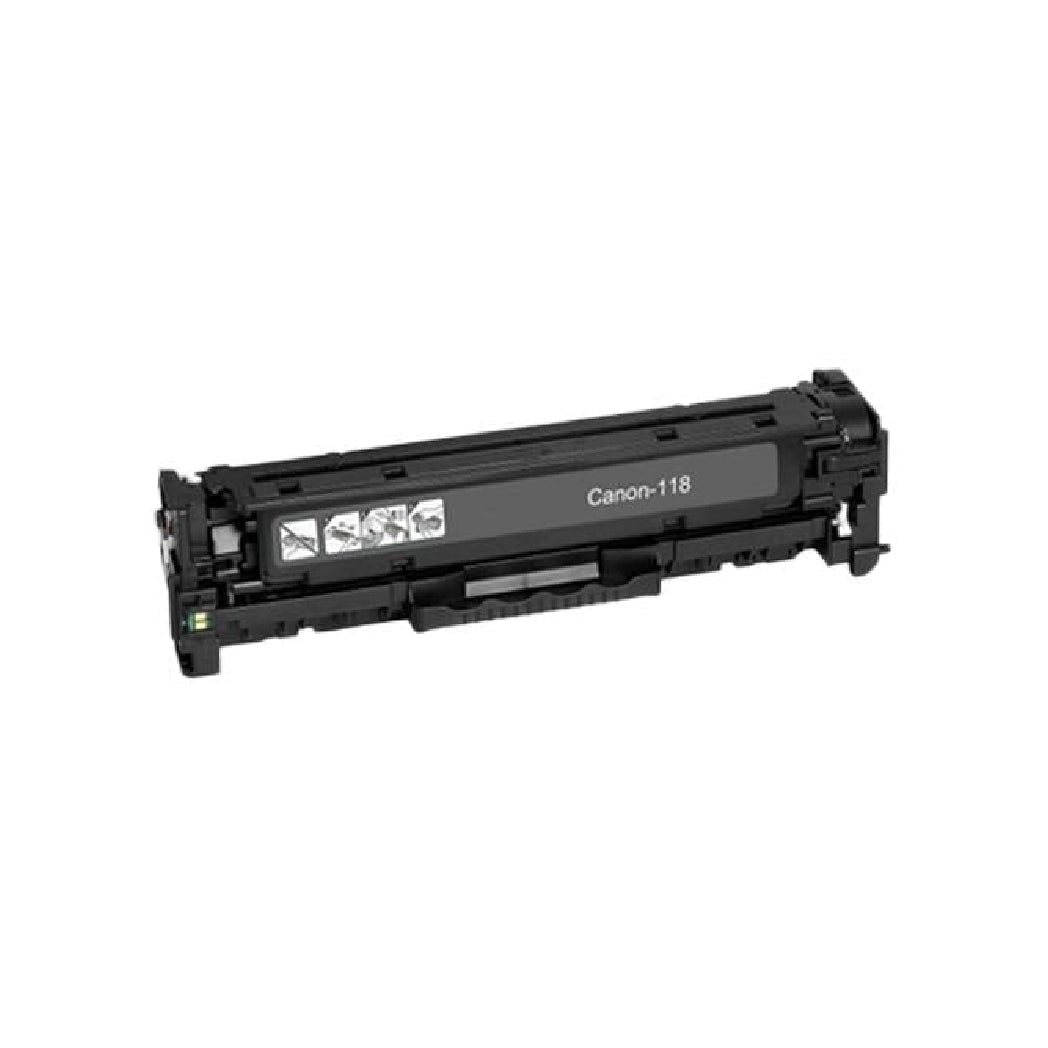 Absolute Toner Compatible Toner Cartridge For Canon 118 Black | Absolute Toner for Canon Color imageCLASS MF8580Cdw MF8380Cdw MF8350Cdn MF722Cdw MF726Cdw MF727Cdw MF729Cdw LBP7200C LBP7200Cd Canon Toner Cartridges