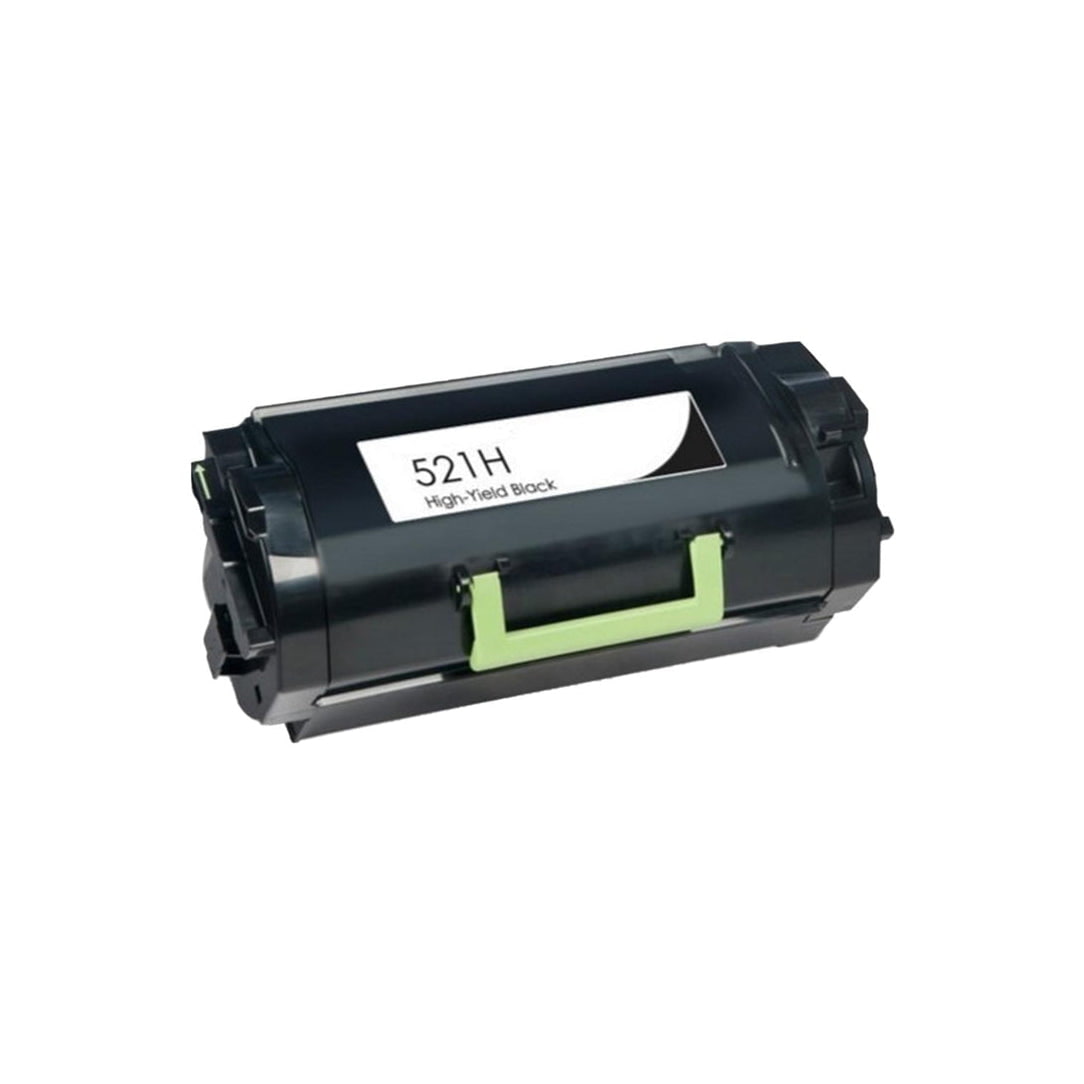 Absolute Toner Compatible Toner Cartridge For Lexmark 521H (52D1H00) for for MS710 MS710n MS711 MS711dn MS810 MS810n MS810dn MS810de MS811 MS811n MS811dn MS811dtn MS812 MS812dn MS812de Black High Yield | Absolute Toner Lexmark Toner Cartridges