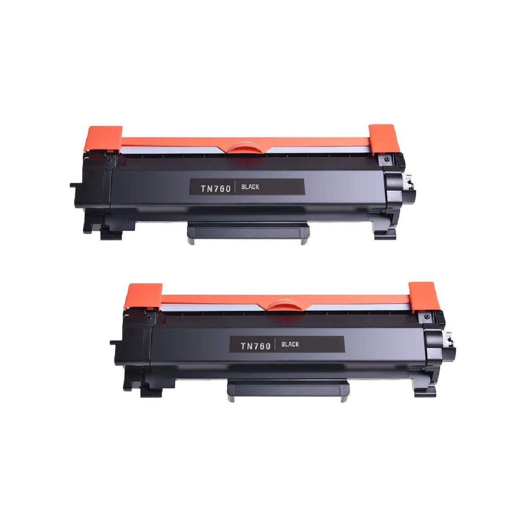 Absolute Toner Compatible Black Toner Cartridge For Brother TN-760 TN760 Use with HL-L2350DW HL-L2395DW HL-L2390DW HL-L2370DW MFC-L2750DW MFC-L2710DW DCP-L2550DW Brother Toner Cartridges