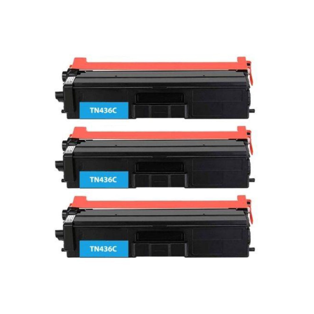 Absolute Toner Compatible Cyan Toner Cartridge For Brother TN436 TN436C High Yield for Brother HL-L8360CDW HL-L8260CDW MFC-L8900CDW MFC-L8690CDW Brother Toner Cartridges