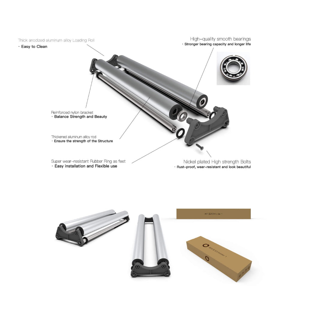 Absolute Toner PLYTRONIX Media EZ-Holder – Versatile and Durable Media Storage Solution for Large Format Printers, Vinyl Rolls, and Printing Supplies – Compact, Portable, and Easy-to-Use Organizer Media EZ-Holder