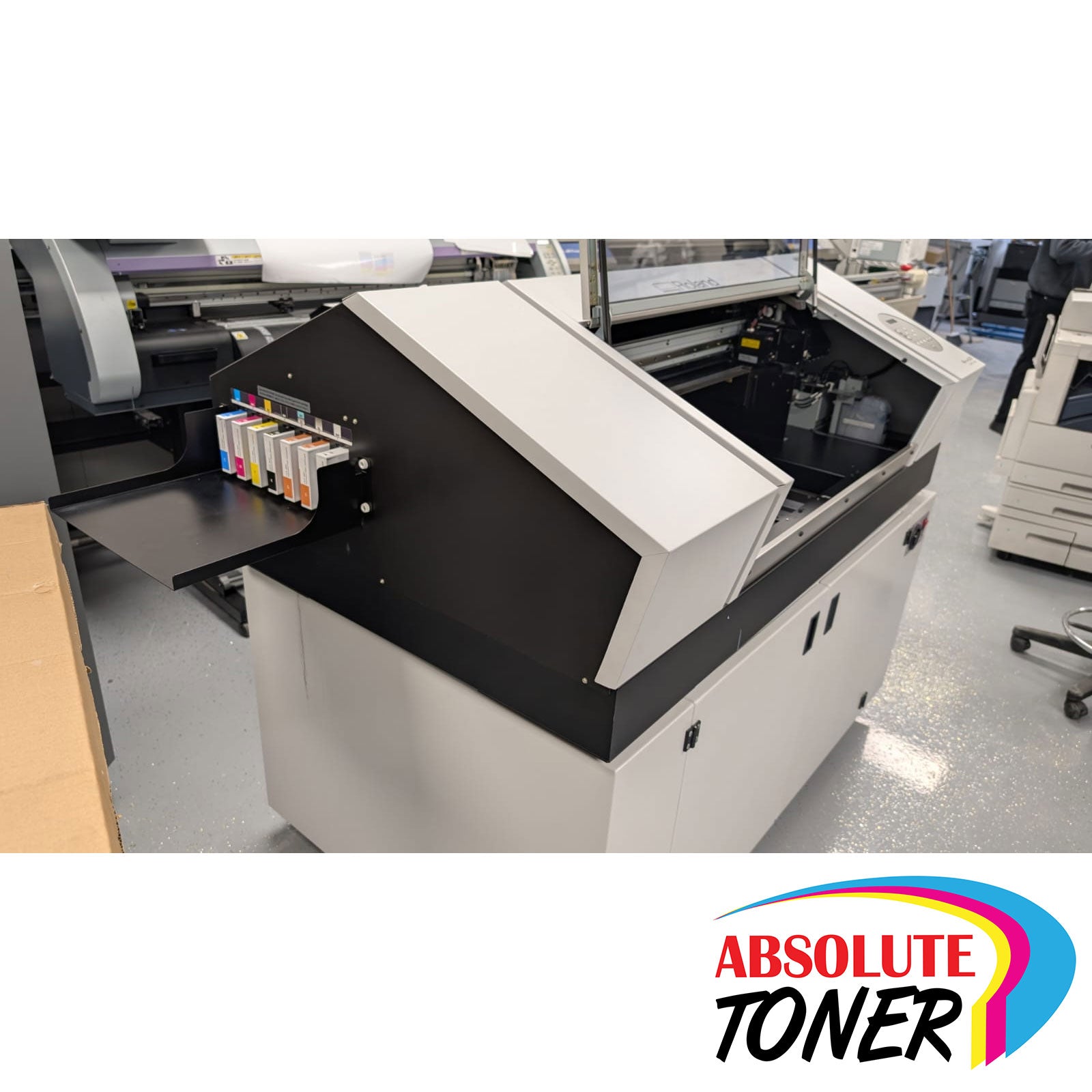 Absolute Toner $395/Month Roland LEF2-300 VesaUV 30” Flatbed Gloss UV Printer Other Machines