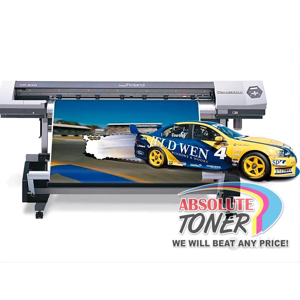 Absolute Toner $165/Month 4 NEW HEADS Roland VersaCAMM VP-540 54" Decals, Windows Tinting, PPF,  Eco-Solvent, Wide format Plotter Printer Cutter (Print and Cut) Print and Cut Plotters