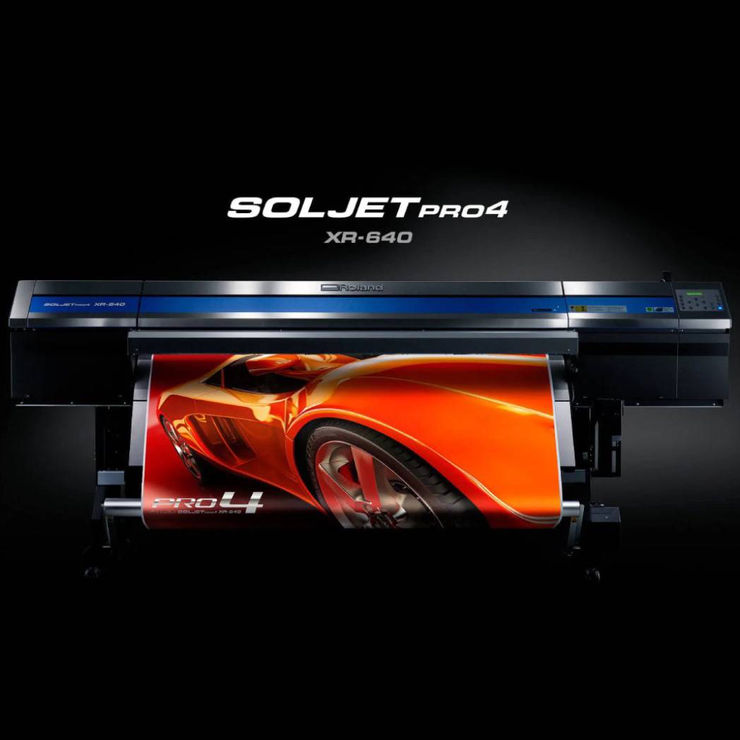 $198/Month 64" ROLAND, 2 NEW HEADS SOLJET Pro 4 64" Inch Eco-Solvent Printer/Cutter