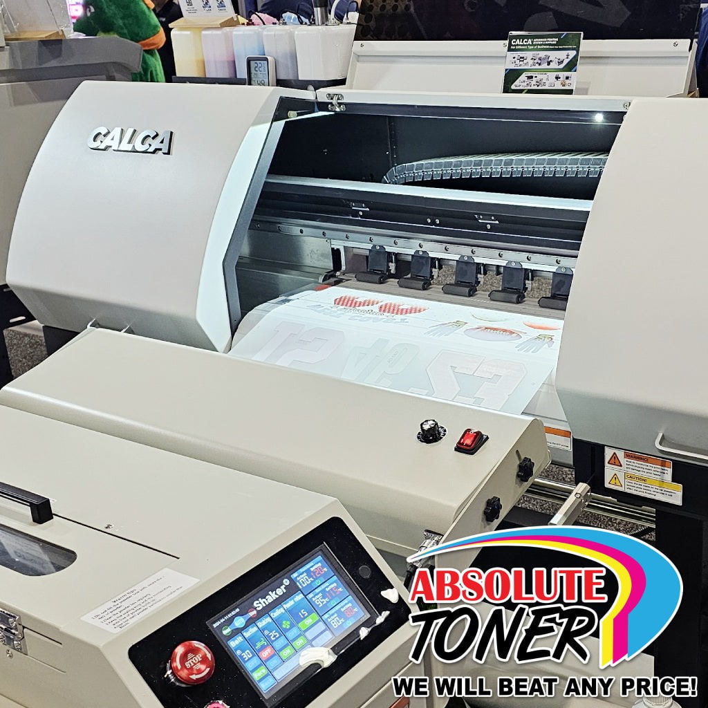 Absolute Toner CALCA ProUltra24 II 24inch (600mm) DTF Printer (Direct to Film Printer) with Dual Epson I3200-A1 Printheads DTF printer