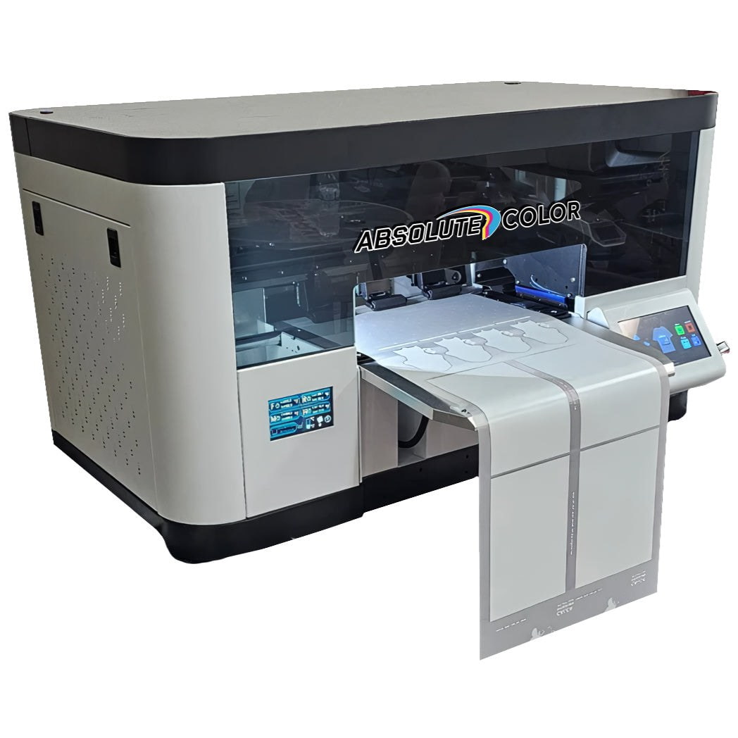 Absolute Toner $245/Month Absolute Color WIFI PROStar 13" A3 DTF Printer, Dual Epson Print Heads No Computer Required. DTF printer