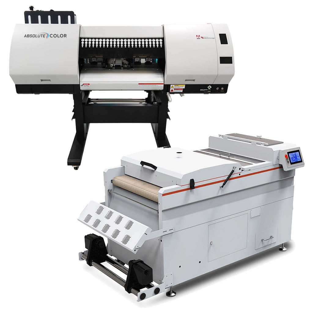 Absolute Toner Absolute Color Ultra PRO IV 24inch (600mm) DTF Printing System (Dual 4 I3200-A1 Heads, Automatic Recycling Powder Shaker and Dryer) DTF printer