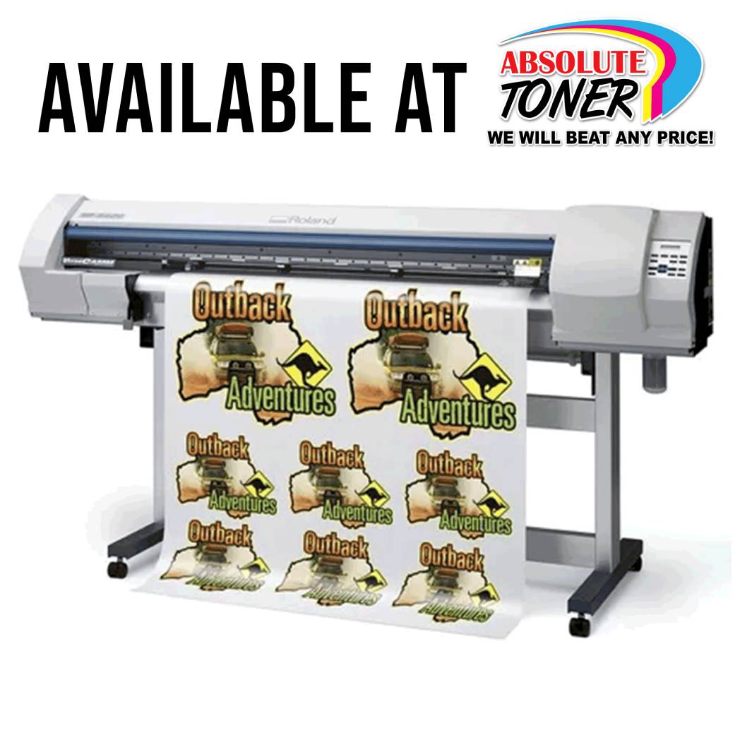 Absolute Toner $99/month 54" Roland (XTRA 10% OFF 4 CASH) PRINT & CUT Roland VersaCAMM Wide Format Eco-Solvent Inkjet Commercial Production Vinyl Printer/Cutter Plotter Print and Cut Plotters