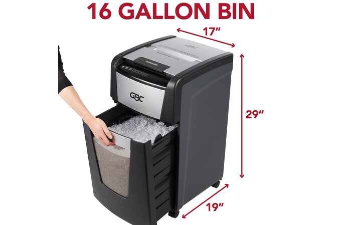 Absolute Toner GBC 230X Micro-Cut 230 Sheet AutoFeed+ Large Office Shredder Shredders