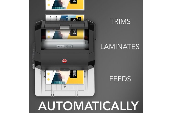 Absolute Toner GBC Foton 30 Automated Pouch-Free Laminator, Starter Film Cartridge Included Other Machines