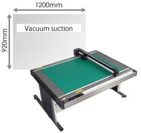 Absolute Toner NEW Graphtec FCX2000-120VC 48"x36" Flatbed Cutting Plotter with Vacuum Suction Media Hold Down Print and Cut Plotters