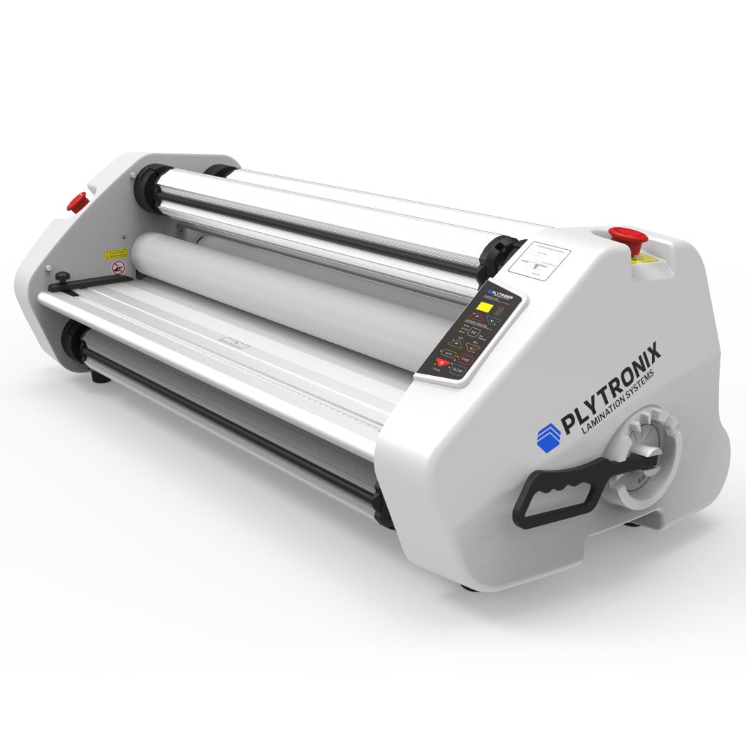 Absolute Toner PLYTRONIX AT-650DL Automatic Cold & Hot Roll Laminating Machine – Versatile, High-Speed Laminator for Professional Finishes, Suitable for Offices, Schools, and Print Shops, Easy Operation & Durable Design Laminator