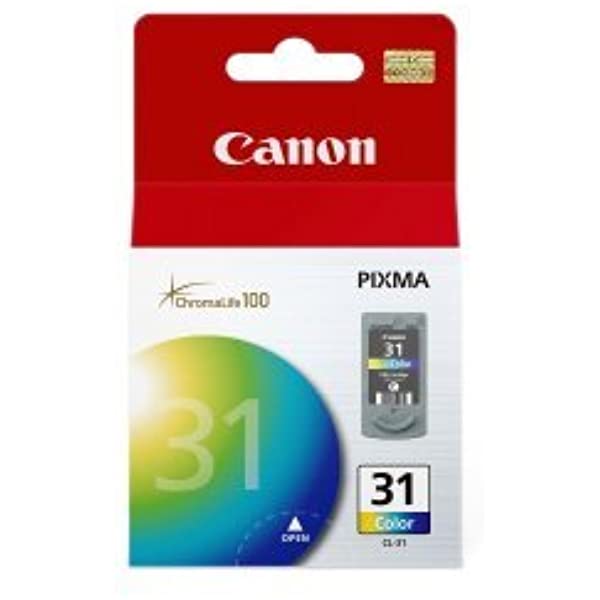 Absolute Toner Canon CL-31 Tri Color Original Genuine OEM Ink Cartridge | 1900B002 Canon Ink Cartridges