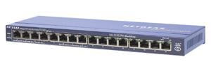 Absolute Toner NEW NETGEAR FS116PNA ProSafe FS116P Ethernet Switch 16-PRT 10/100+8-PRT POE IT Networking