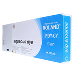 Absolute Toner Replacement Cartridge for Roland Aqueous Dye 220 ml FDY Roland Cartridges