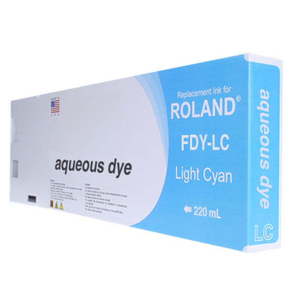 Absolute Toner Replacement Cartridge for Roland Aqueous Dye 220 ml FDY Roland Cartridges