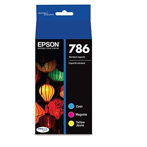 Absolute Toner Epson 786 Original Genuine OEM Combo Ink Cartridge | T786120BCS Original Epson Cartridge