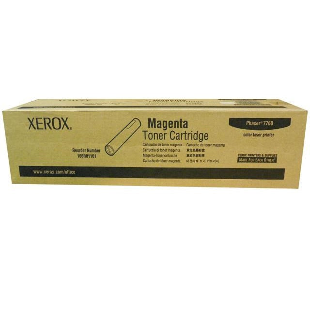 Absolute Toner Xerox Genuine 106R01161 Magenta Toner Cartridge For Phaser 7760 Original Xerox Cartridges