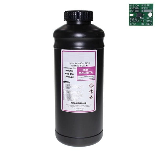 Absolute Toner Replacement Ink for Mimaki LUS-150 UV Curable 1 Liter MIMAKI Cartridges