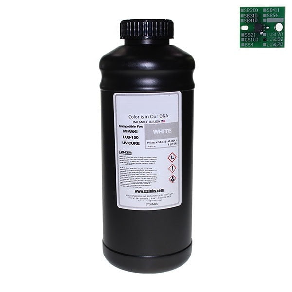 Absolute Toner Replacement Ink for Mimaki LUS-150 UV Curable 1 Liter MIMAKI Cartridges